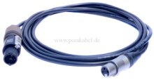 Lautsprecherkabel (Boxenkabel) XLR-Buchse auf Speakon (Neutrik)