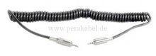 Patchkabel-Spiralkabel Miniklinkenstecker 2,5mm stereo