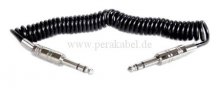 Patchkabel-Spiralkabel Klinkenstecker 6,3mm stereo