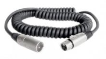 Mikrofonkabel Spiralkabel 4m - XLR (S)