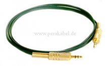 Miniklinkenstecker 3,5mm stereo vergoldet auf Miniklinkenstecker 3,5mm stereo vergoldet