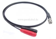 Messleitung-BNC-Stecker auf 2 x Bananenbuchsen 4mm