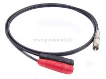 Messleitung-Cinchstecker ( RCA ) auf 2 x Bananenbuchsen 4mm