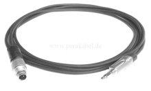 Subminiatur Stecker auf Miniklinkenstecker 3,5mm mono - Kabel SC-Cicada SO-D14 2x0,14qmm