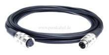 DIN-Stecker 3polig Schraubverschluss auf DIN-Buchse 3polig Schraubverschluss ( DAP MC-216 )