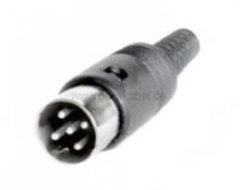 Preview: Würfelstecker auf Miniklinkenstecker 3,5mm stereo