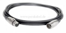 XLR-Stecker 5polig auf XLR-Buchse 5polig (S) - ( 4x 0,14qmm)