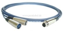 XLR-Buchse 5 polig auf 2 XLR-Stecker 3 polig ( unsymmetrisch )