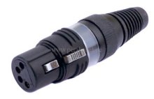 Preview: XLR-Buchse 4 polig auf 2x Klinkenstecker 2,5mm stereo-Hicon (8x4/2x 0,22qmm)