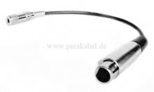 XLR-Buchse 4 polig auf Miniklinkenbuchse 3,5mm stereo