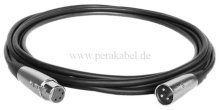 XLR-Buchse 4 pol auf XLR-Stecker 3 pol