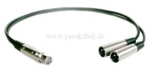 XLR-Buchse auf 2 x XLR-Stecker ( standard )