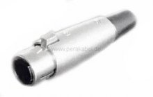 Preview: XLR-Buchse 4 polig auf 2 XLR-Stecker 3 polig