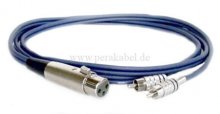 XLR-Buchse auf 2 x RCA-Stecker DAP AV-48