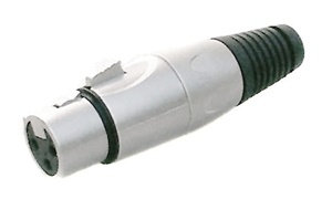 XLR-Stecker S auf XLR-Buchse S ( Phase gedreht )