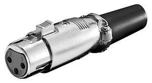 Mikrofonkabel MC-216  XLR Stecker gewinkelt