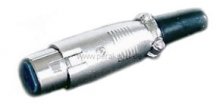 Patchkabel Klinkenstecker 6,3mm 2pol auf XLR-Buchse 3pol