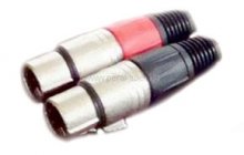 Klinkenstecker NP3X auf 2x XLR-Buchsen NC3FX