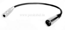 XLR-Stecker 4 polig auf Klinkenbuchse 6,3mm stereo