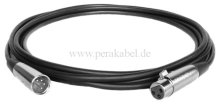 XLR-Stecker 4 pol auf XLR-Buchse 3 pol