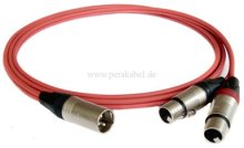 XLR-Stecker auf 2x XLR-Buchsen (Neutrik) - Insertkabel ( C121 )