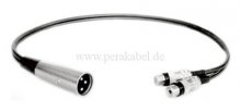 XLR-Stecker auf 2 x RCA-Buchsen DAP AV-48