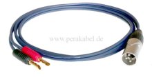 XLR-Stecker DAP auf 2 x Bananenhohlstecker 4mm verg.