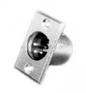 XLR Flanschstecker Einbau  ( 4 polig )