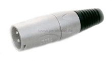 Preview: XLR-Stecker auf Klinkenbuchse 6,3mm mit Verriegelung (Lautsprecherkabel 2 x 1,5)