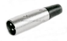 Preview: XLR-Stecker auf Miniklinkenbuchse 3,5mm stereo Adapterkabel