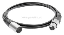 XLR-Stecker auf XLR-Buchse-7polig / Schirm an Geh. ( Mikrofonkabel )