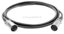 XLR-Stecker auf XLR-Stecker 7polig (Kabel 7x0,34qmm)