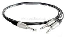 Y-Kabel ( 8x4 / 2x 0,22qmm ) - Klinken ( Neutrik )