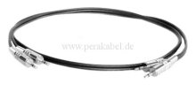 Zwillingskabel 4x Klinkenstecker 2,5mm mono