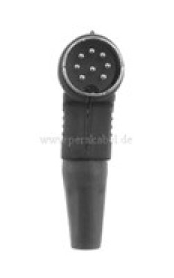 DIN-Kabel LK1-DIN-Stecker 8 polig gewinkelt 270° ( alle Pins belegt )