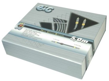 Cinch-Stecker auf Cinch-Stecker ( High-End Ausführung )