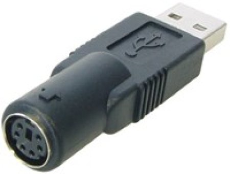 USB-Stecker Typ A auf Mini DIN-Buchse 6 polig