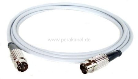4 polig auf DIN-Stecker 4 polig ( Kabel 4x 0,25 qmm )