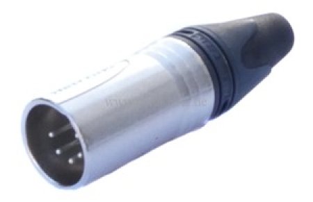 XLR-Stecker 5 polig auf XLR-Buchse 3 polig (Neutrik)