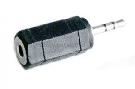 Miniklinkenbuchse 3,5mm stereo auf Miniklinkenstecker 2,5mm stereo