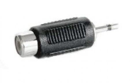 RCA-Buchse ( Cinch ) auf Miniklinkenstecker 2,5mm mono