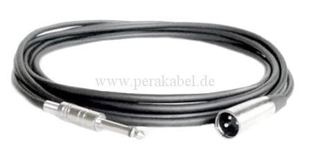 Adapterkabel DAP LC-126 Klinkenstecker 6,3mm mono auf XLR-Stecker
