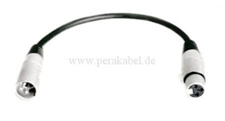 XLR-Stecker S auf XLR-Buchse S ( Phase gedreht )