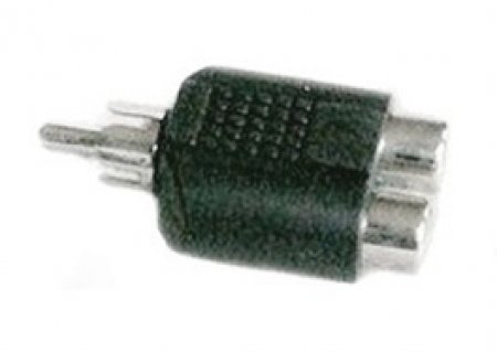 2 RCA(Cinch)-Buchsen auf RCA(Cinch)-Stecker