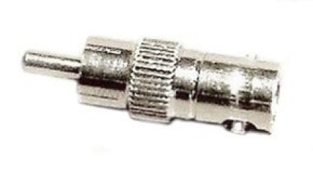 BNC-Buchse auf RCA(Cinch)-Stecker