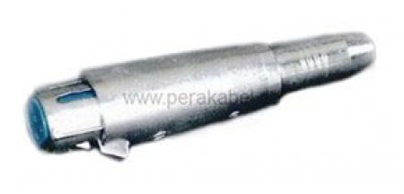 XLR-Buchse 3pol auf Klinkenbuchse 6,3mm stereo