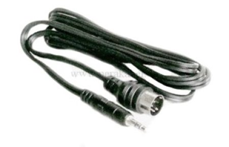 DIN-Stecker 5pol auf  Miniklinkenstecker 3,5mm stereo (standard)  1,5m