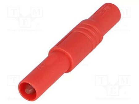 Bananenstecker 4mm auf Bananenstecker 4mm ( Isoliert )