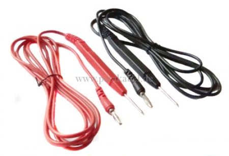 Messleitung-Miniklinkenstecker 3,5mm mono auf 2 x Bananenstecker 4mm