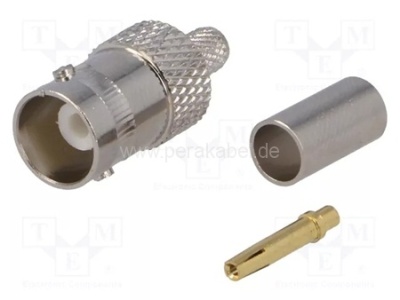 Koaxialkabel Verlängerung 75 Ohm BNC-Stecker auf BNC-Buchse